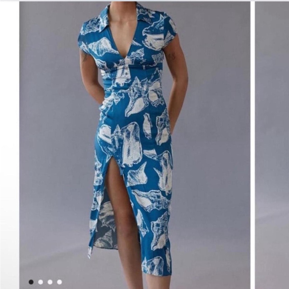 Urban Outfitters Seashell Midi Dress